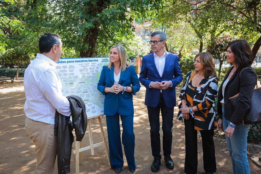 Más de cien proyectos y actuaciones en todos los distritos de Granada forman el proyecto del PP de Granada para las municipales del 28-M
